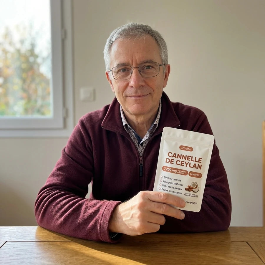 Gérard V. avec le Drainant Lymphatique Evara