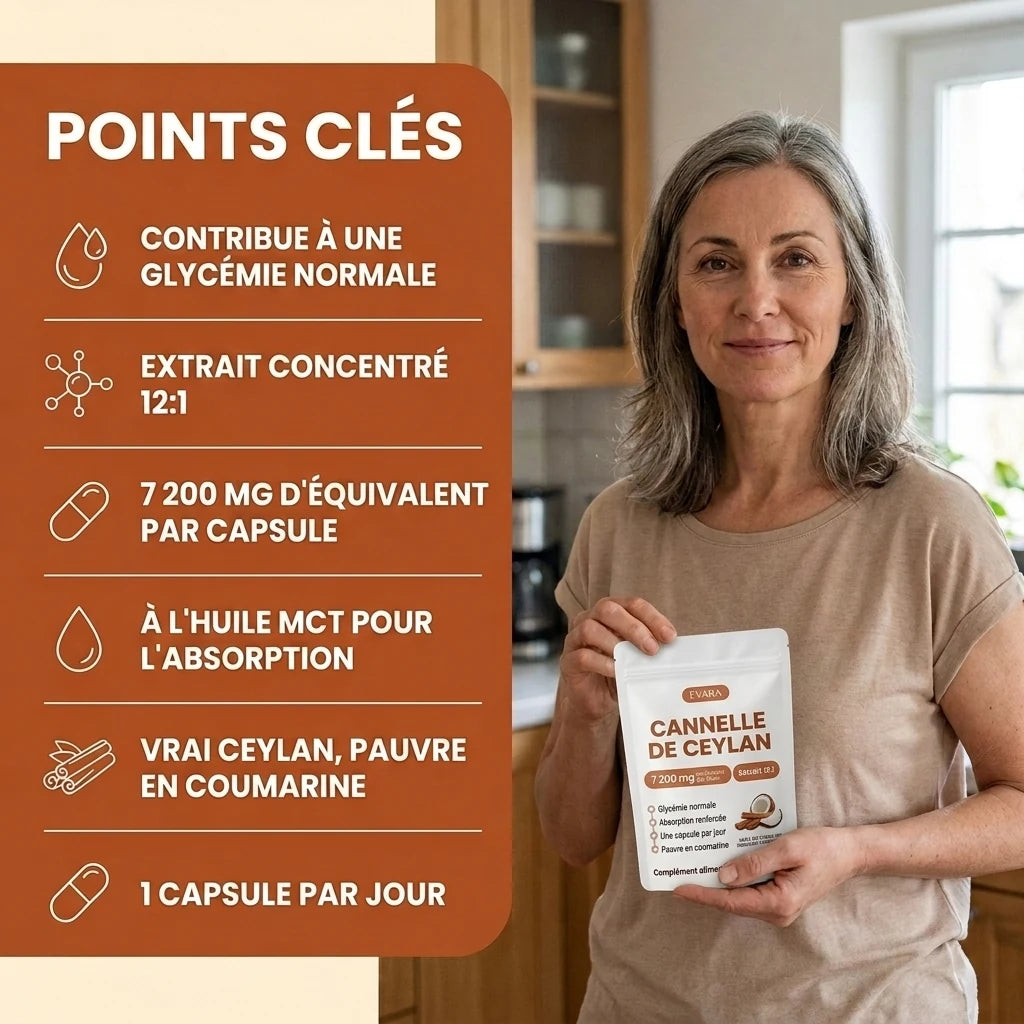 Cannelle de Ceylan 7 200 mg